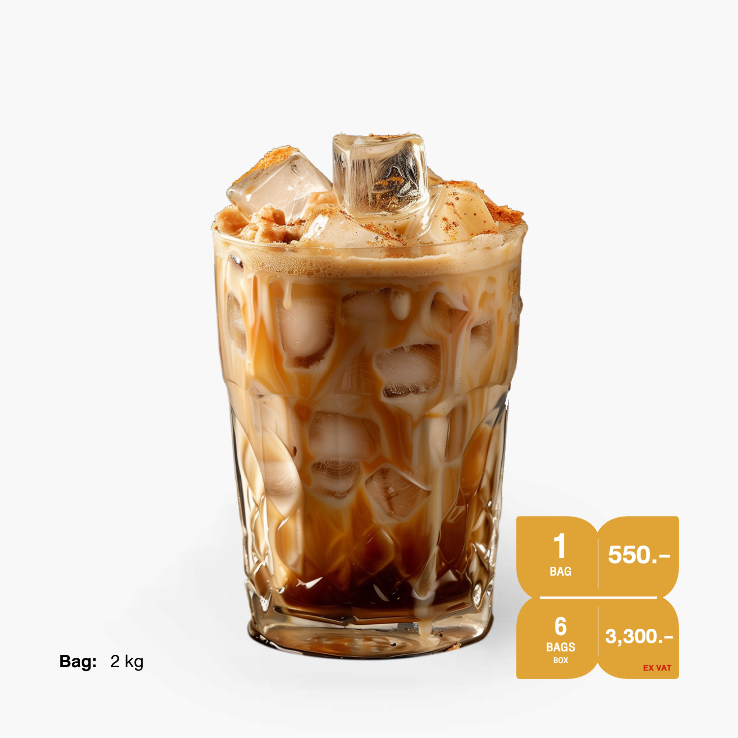 ผงเครื่องดื่มสำเร็จรูป SYNOVA : ผงชานมไต้หวันพรีมิกซ์ ขนาด 2กก. (ยกกล่อง)